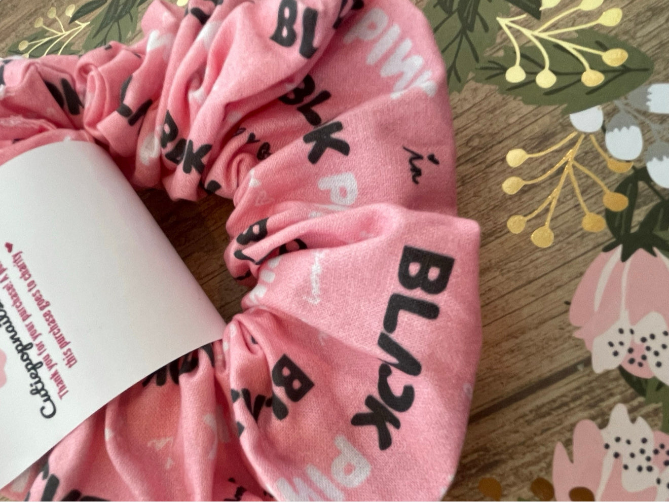 BlackPink XL Scrunchie