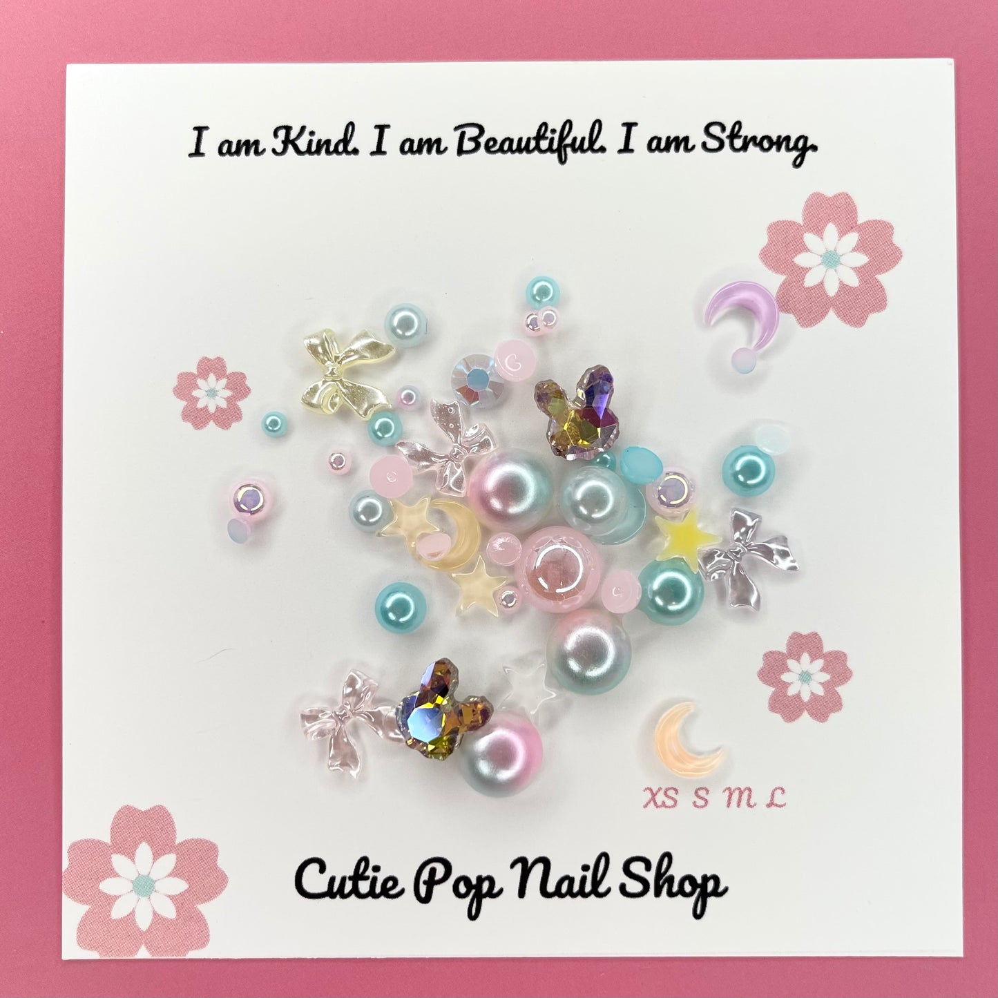 Bunny Pastel Nail Charm