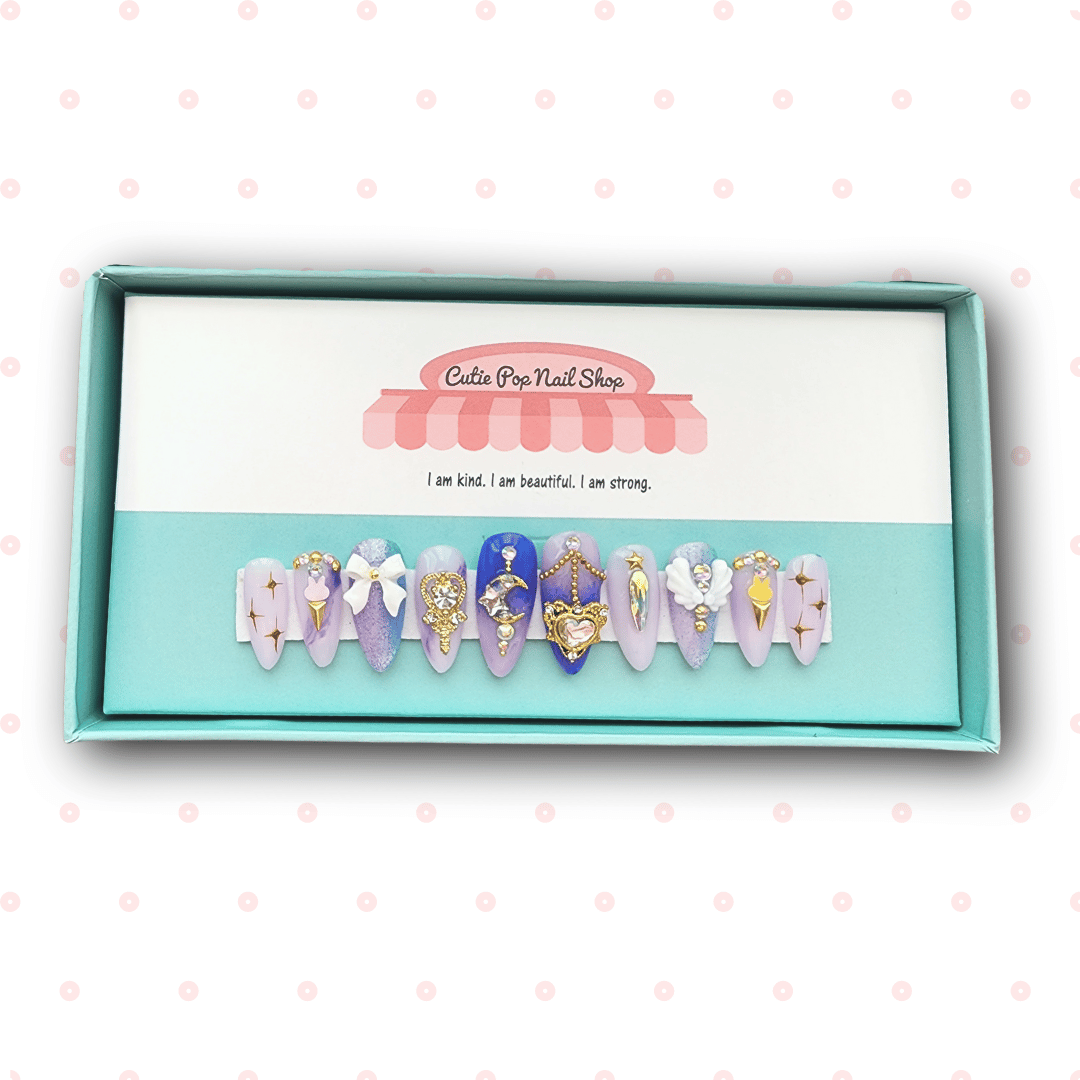 Princess Moon Saturn - Cutie Pop Nail Shop