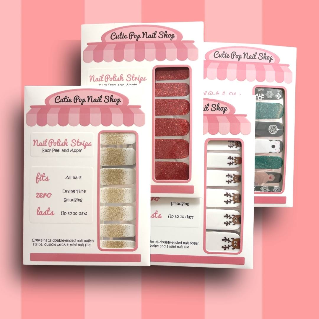 Rudolf Nail Polish Strips