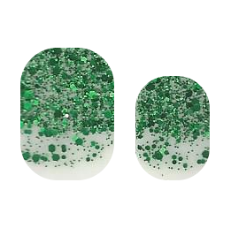 Paddy Green Nail Wraps | Premium Nail Wraps | Cutie Pop Nail Shop