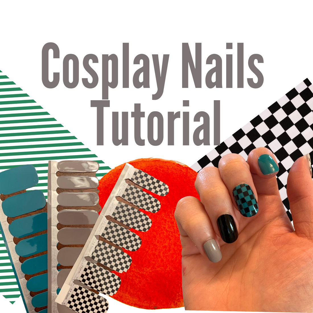 Kimetsu no Yaiba Nails Tutorial | Cutie Pop Nail Shop