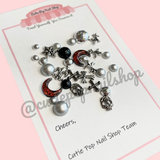 Skull Goth Charms