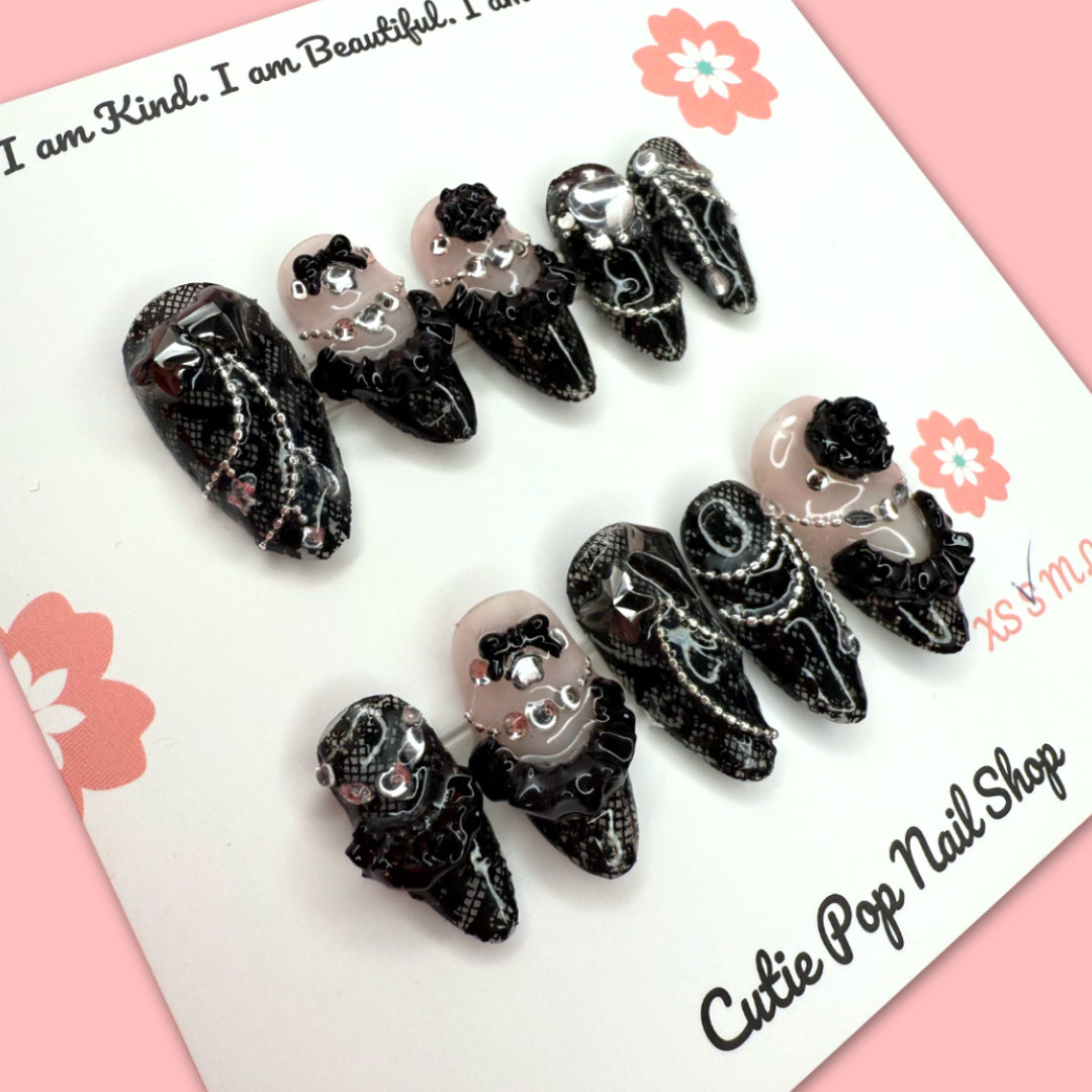 Angelic Lace - Black