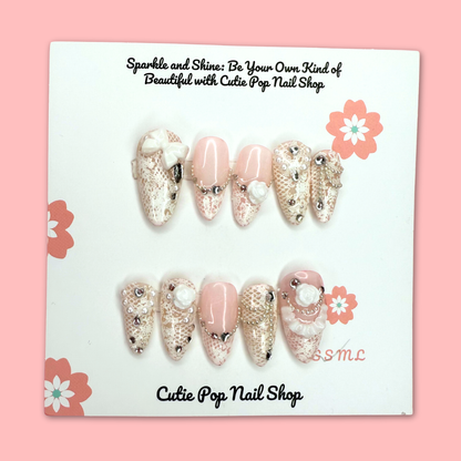 Angelic Lace - White