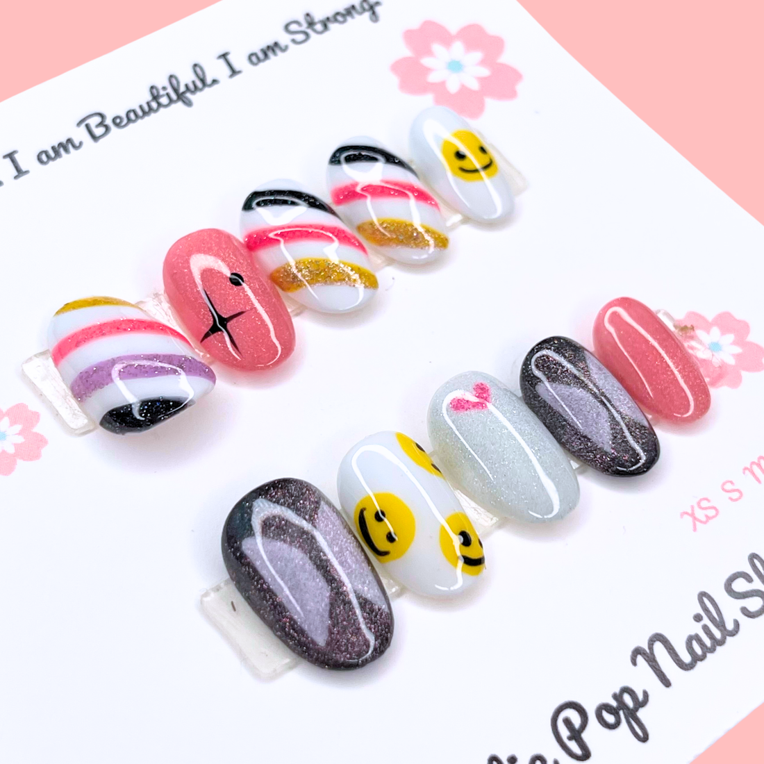 BTS-Smile Concert Nails