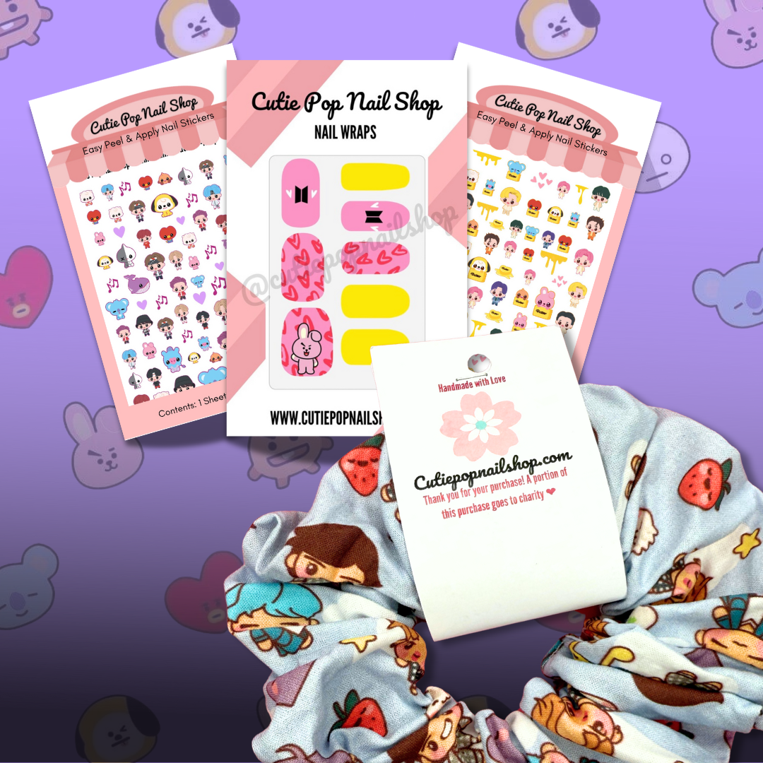 BTS Kpop Sticker Bundle