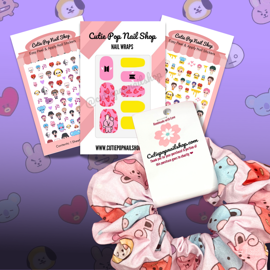 BTS Kpop Sticker Bundle