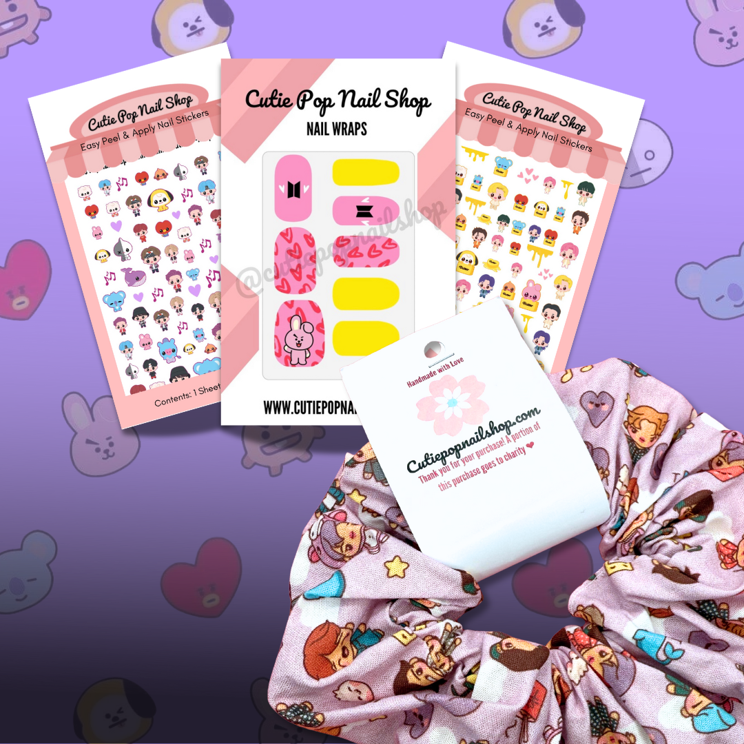 BTS Kpop Sticker Bundle