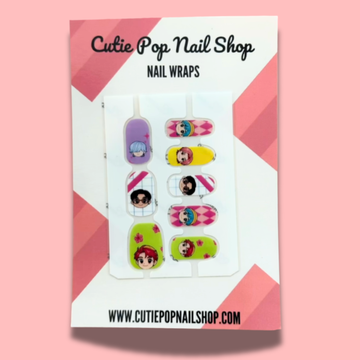 Soda Pop Nail Wraps