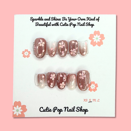 Falling Petals - Pink