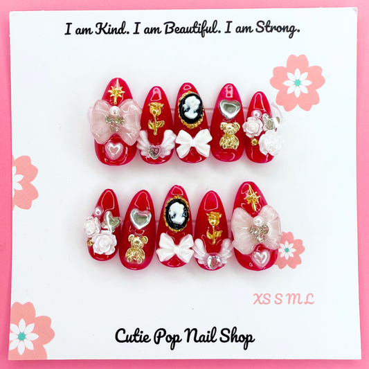 Victorian Shadows (Red)