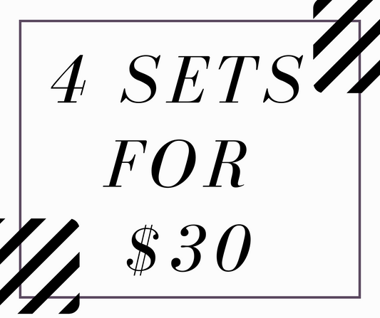 Black White Party Bundle ($36 value) | Cutie Pop Nail Shop