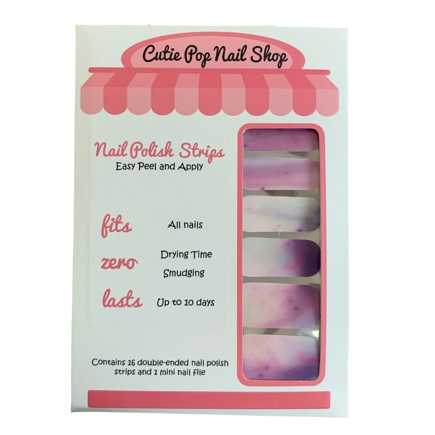 unicorn nail strip gift set