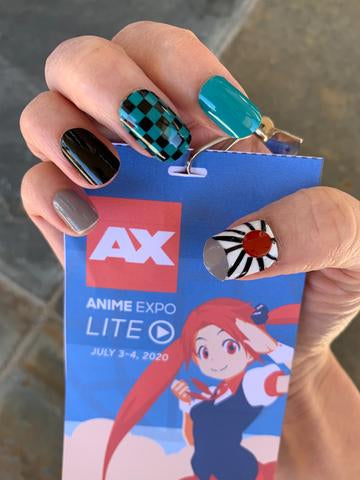 Demon Slayer Theme-4 pack | Cutie Pop Nail Shop