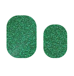 Glittery Emerald Nail Polish Wraps - Cutie Pop Nail Shop