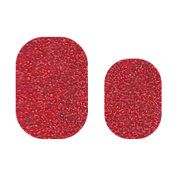 Ultra Red Glitter Nail Polish Wraps - Cutie Pop Nail Shop