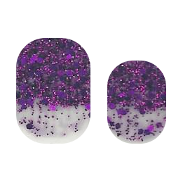 Purple sprinkles Nail Wraps | Cutie Pop Nail Shop