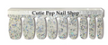Lightning Dust Nail Wraps | Best Nail Wraps | Cutie Pop Nail Shop