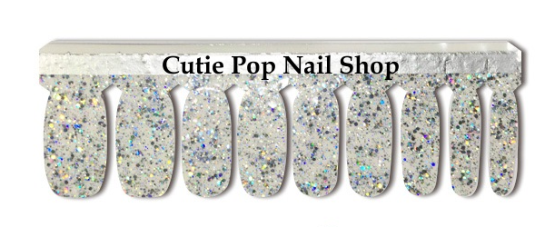 Lightning Dust Nail Wraps | Best Nail Wraps | Cutie Pop Nail Shop