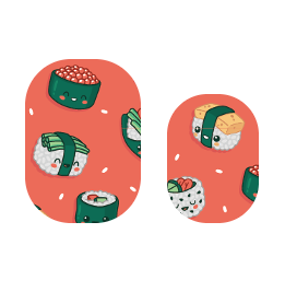 Sushi Lover –  Funny  Nail Pop Designs | Cutie Pop Nail Shop
