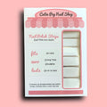 Pure White Nail Polish Wraps - Cutie Pop Nail Shop
