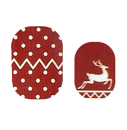 Reindeers on Red