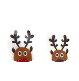 Rudolph nail polish strips